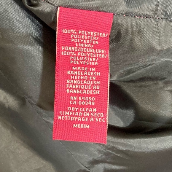 Nine & Co. Blazer, Charcoal Grey, Size 10. EUC - Picture 8 of 13